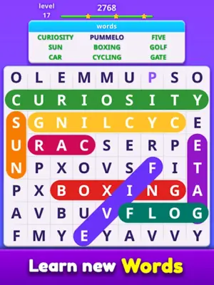 Word Search android App screenshot 1