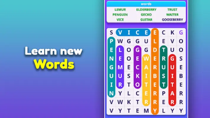 Word Search android App screenshot 4